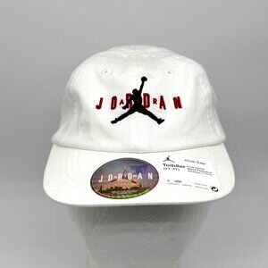 Air Jordan Toddler Club Cap / Hat NWT Size 2T-4T White New